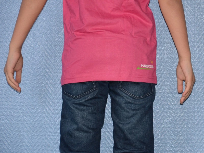 Pure Gear Camiseta Niño Chasse Au Papillon Rosa - Imagen 2