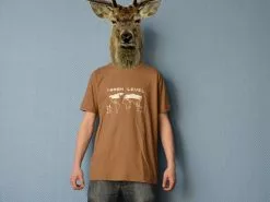 Pure Gear Camiseta Trash Level Marrón