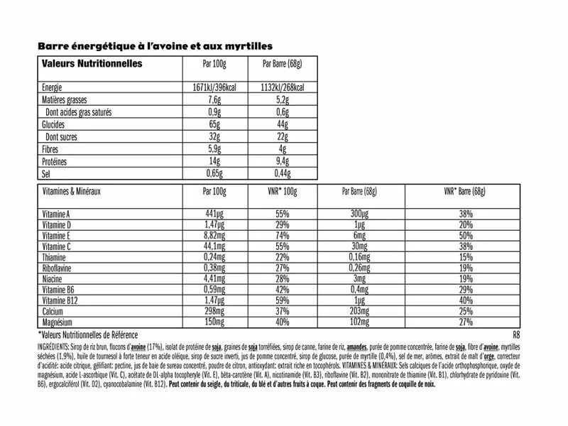 CLIF® Bar Clif Bar Caja De 12 Barritas Energeticas Sabor Arandano - Imagen 3