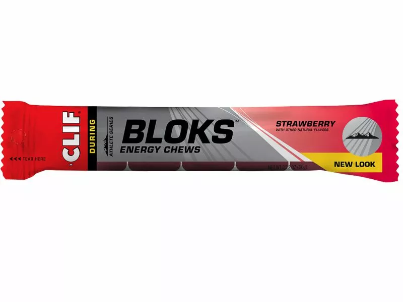 CLIF® Bar Clif Bar Unidad De 6 Bloks Energeticos Sabor Fresa