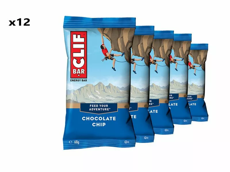 CLIF® Bar Clif Bar Caja De 12 Barritas Energeticas Sabor Pepitas De Chocolate
