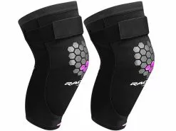 Racer Rodilleras Mountain Negro - Rosa