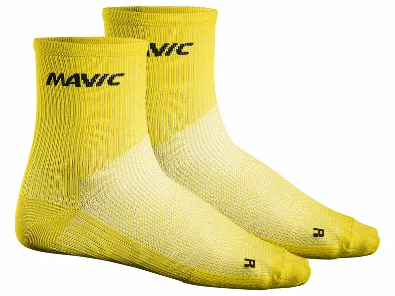 Mavic Calcetines Cosmic Medio Amarillo 2018