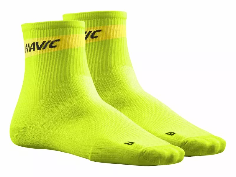 Mavic Calcetines Cosmic Medio Verde Lima 2018