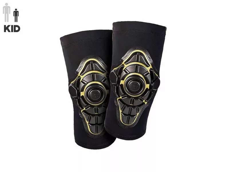 G-Form Rodilleras Niño Pro X Pads Negro / Amarillo - Niño S/M