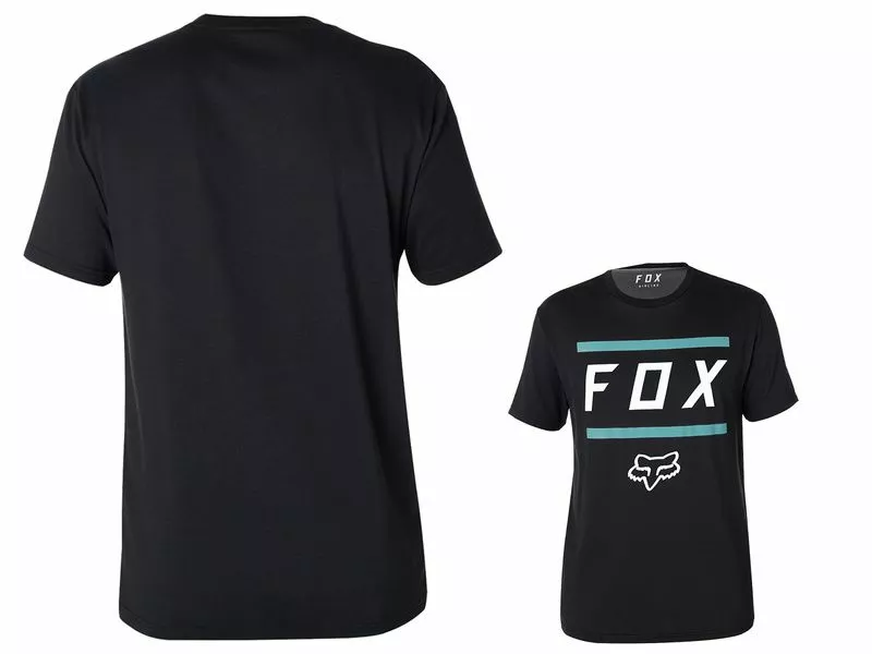 Fox Camiseta Listless Airline Mangas Cortas - Negro Y Azul 2018 - Imagen 2