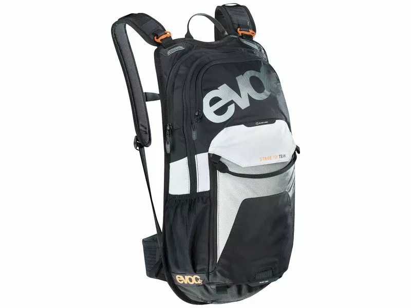 Evoc Mochila Stage 12L Team Negro/Blanco/Naranja 2022