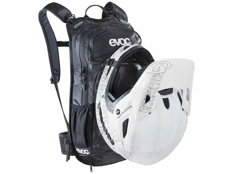 Evoc Mochila Stage 12L Team Negro/Blanco/Naranja 2022 - Imagen 3
