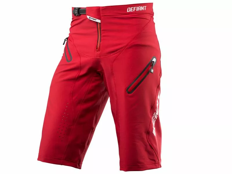 Kenny Pantalón Corto Defiant Rojo (con Culote) 2019