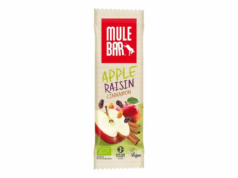 Mulebar Barrita Energetica Manzana, Uva, Canela