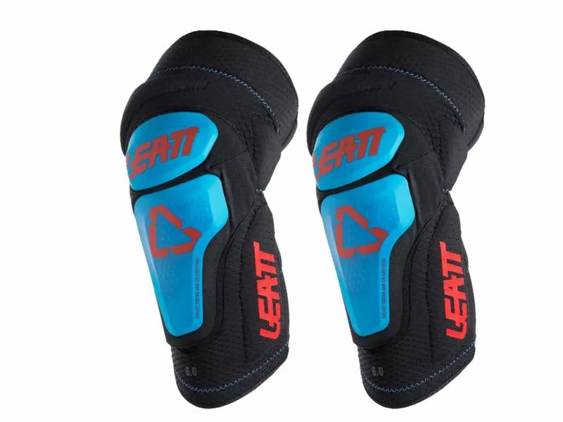 Leatt Rodilleras 3DF 6.0 Negro / Azul 2021 - Imagen 3