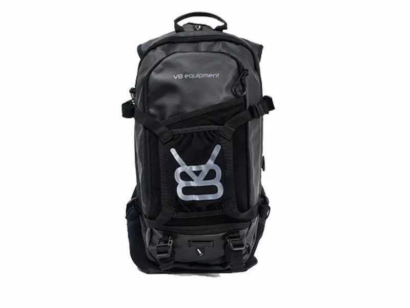 V8 Equipment Mochila De Hidratación FRD 11.1 Full Black - Imagen 2