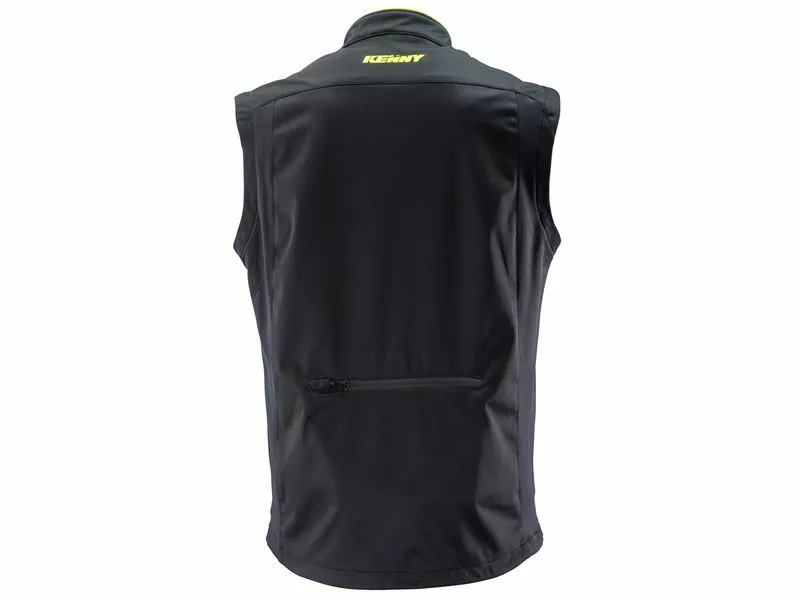 Kenny Chaqueta Sin Manga Bodywarmer Negro Y Amarillo 2020 - Imagen 2