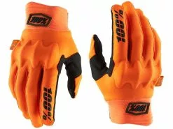 100% Guantes Cognito D3O Orange/Black