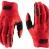 100% Guantes Cognito D3O Red/Black