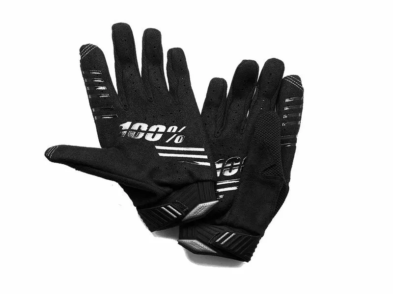 100% Guantes R-Core Fluo Yellow - Imagen 2