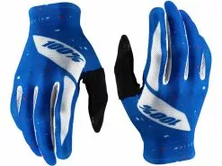 100% Guantes Celium Blue/White