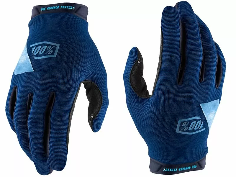 100% Guantes Ridecamp Navy