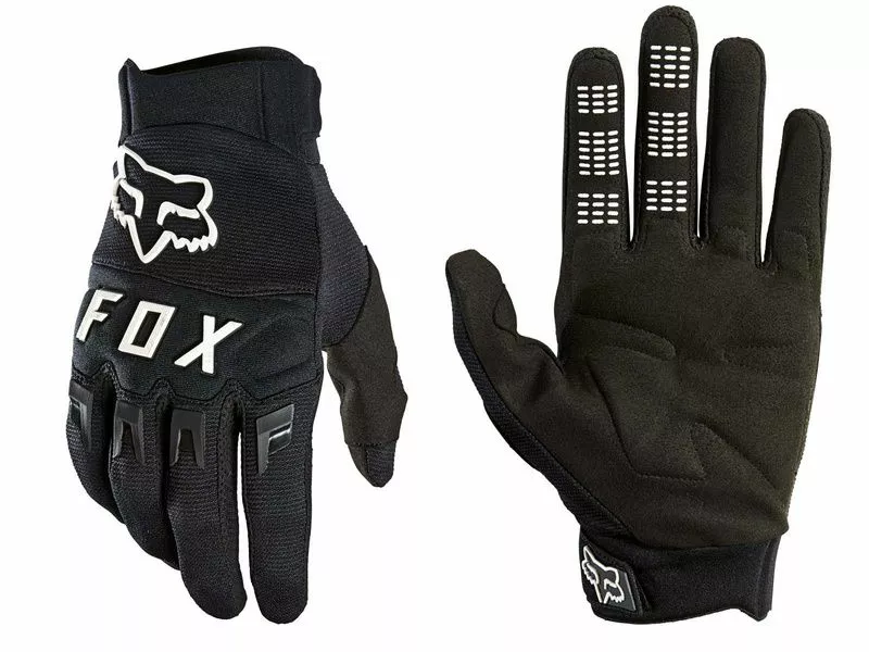 Fox Guantes Dirtpaw - Negro Y Blanco 2021