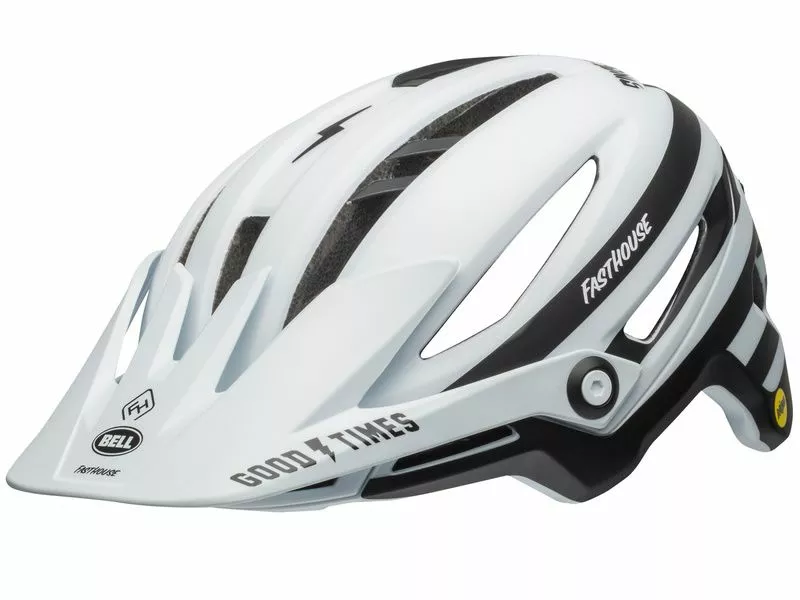 Bell Casco Sixer MIPS Fast House Blanco / Negro - Imagen 4