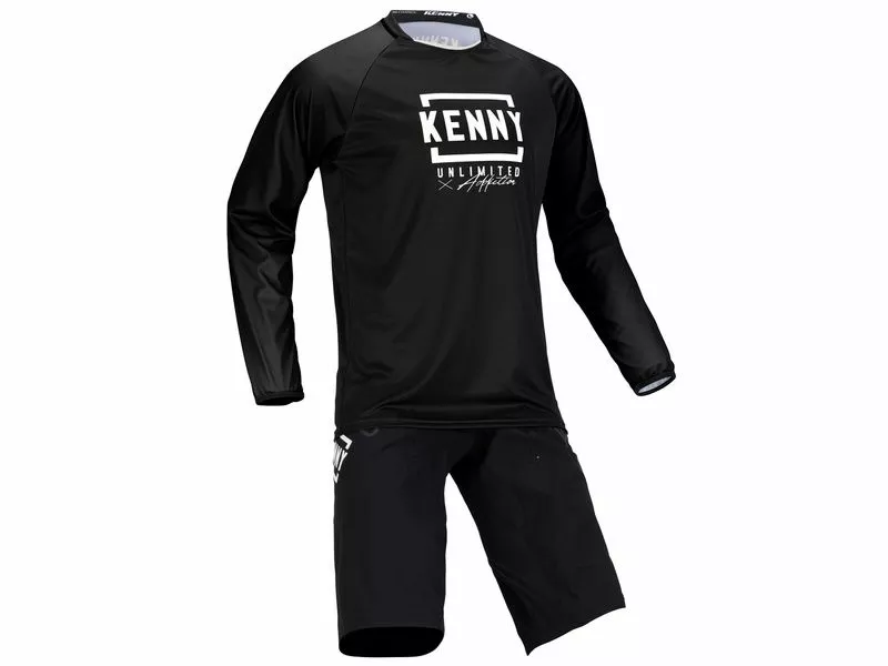 Kenny Maillot Defiant Negro 2021 - Imagen 3