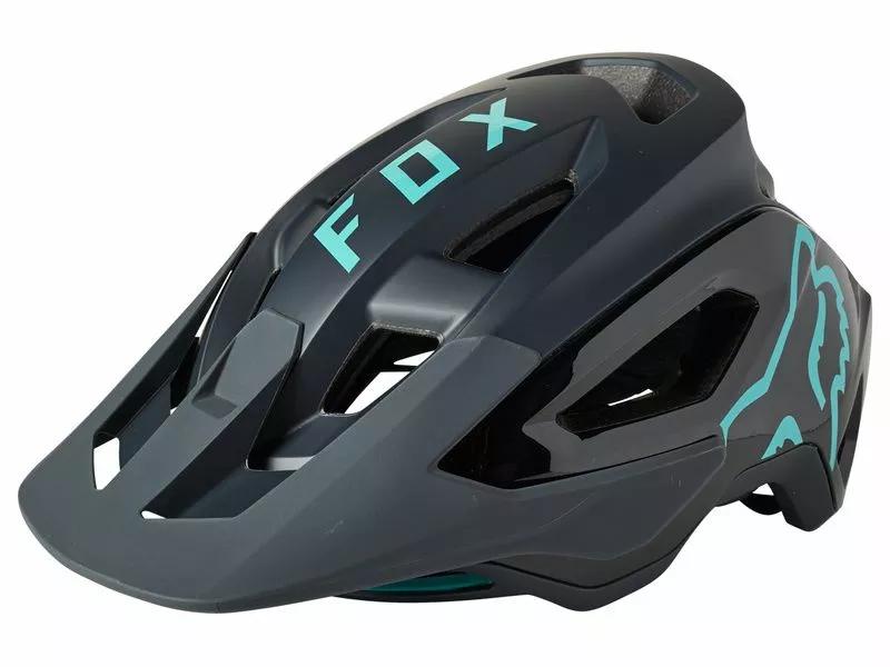 Fox Casco Speedframe Pro Negro Y Teal 2021