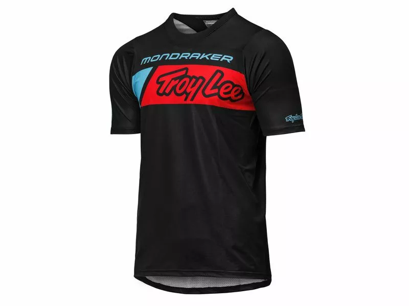 Mondraker Maillot Troy Lee Design Skyline Mangas Cortas Negro