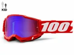 100% Gafas Accuri 2 Infantil Rojo