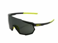 100% Gafas Racetrap Gloss Black - Smoke