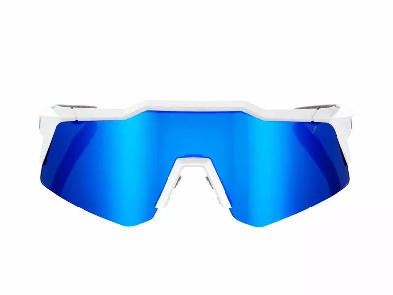100% Gafas Speedcraft XS Matte White - Blue Mirror - Imagen 2