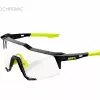 100% Gafas Speedcraft Gloss Black – Photochromic
