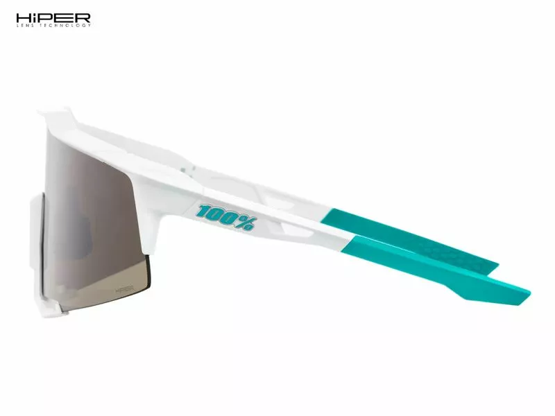 100% Gafas Speedcraft Bora Hansgrohe Team White – Hiper Silver - Imagen 3