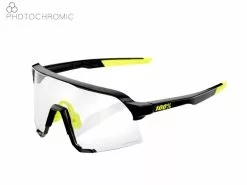 100% Gafas S3 Gloss Black – Photochromic