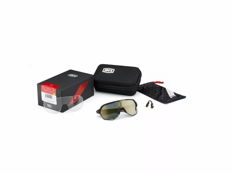 100% Gafas S2 BORA Hans Grohe Team White – Hiper Silver Mirror - Imagen 3