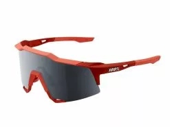 100% Gafas Speedcraft Soft Tact Coral - Black Mirror