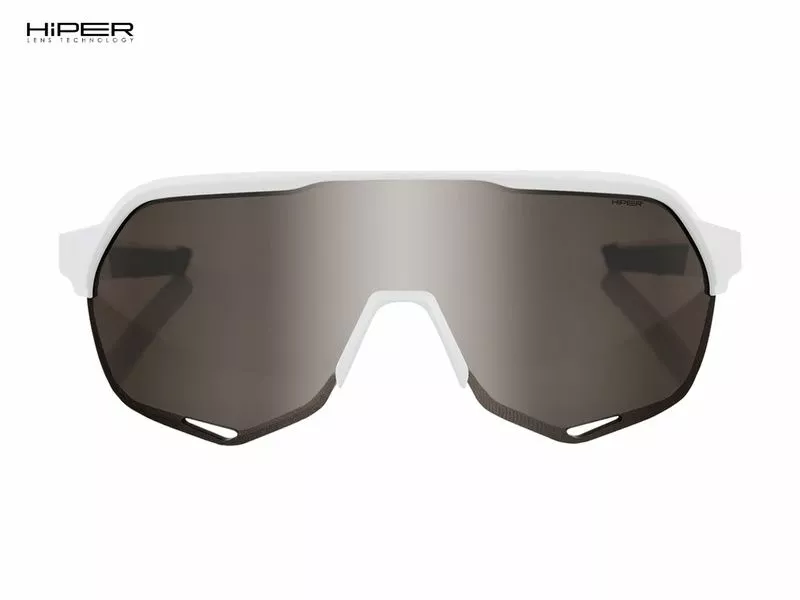 100% Gafas S2 BORA Hans Grohe Team White – Hiper Silver Mirror - Imagen 4