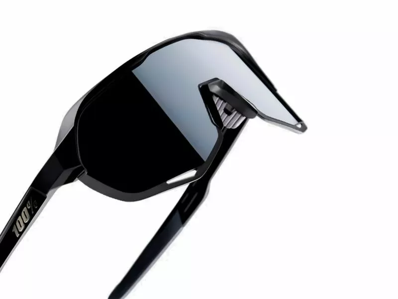 100% Gafas S2 Soft Tact Black – Smoke - Imagen 4