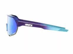 100% Gafas S2 Matte Metallic Into The Fade - Blue Topaz Miror