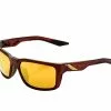 100% Gafas Daze Soft Tact Rootbeer - Flash Gold