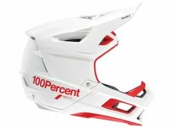 100% Casco Aircraft 2 Rojo Y Blanco