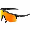 100% Gafas Speedcraft Air Soft Tact Black - Hiper Red Mirror