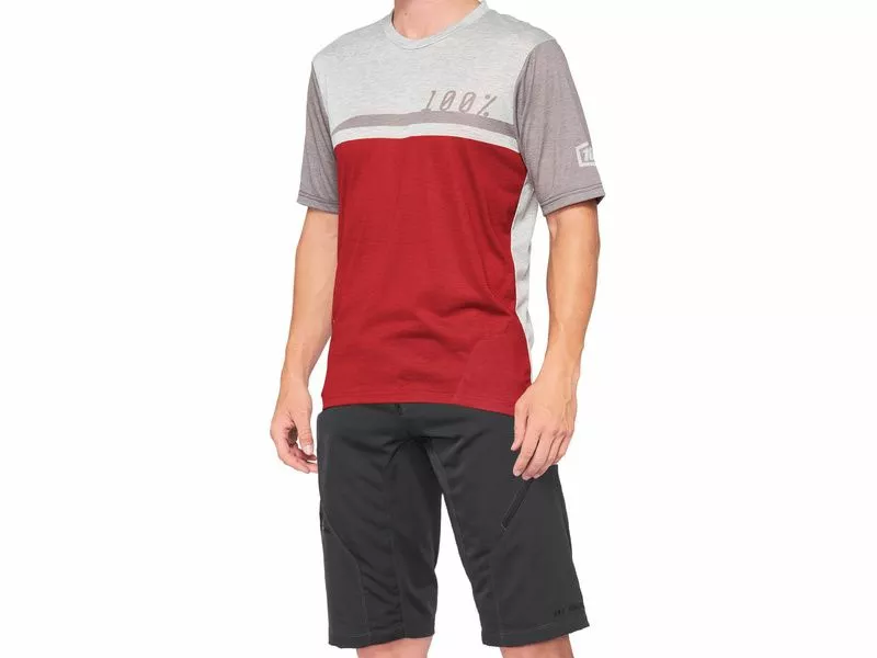 100% Traje Pantalón Corto Y Maillot Airmatic Cherry