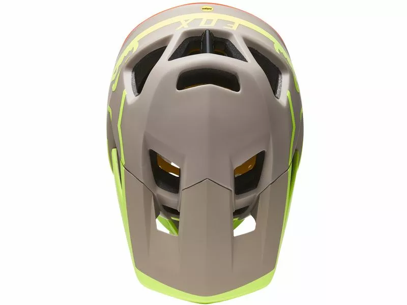 Fox Casco Proframe TUK Stone 2021 - Imagen 3