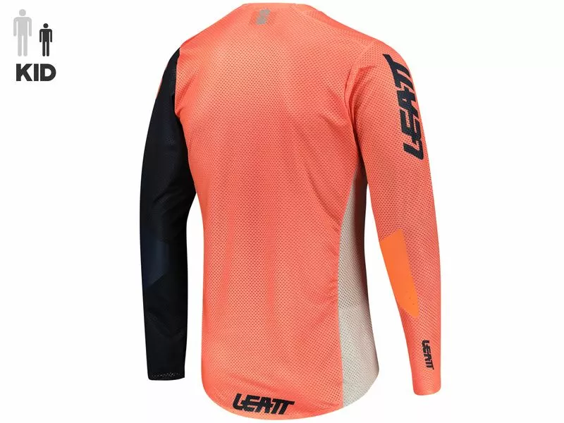 Leatt Maillot MTB Gravity 4.0 Niño Coral 2022 - Imagen 3