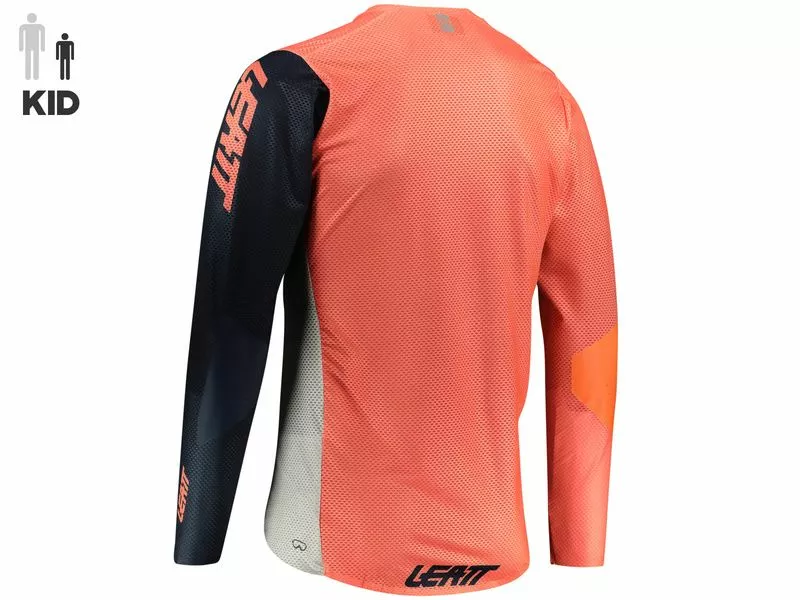 Leatt Maillot MTB Gravity 4.0 Niño Coral 2022 - Imagen 4