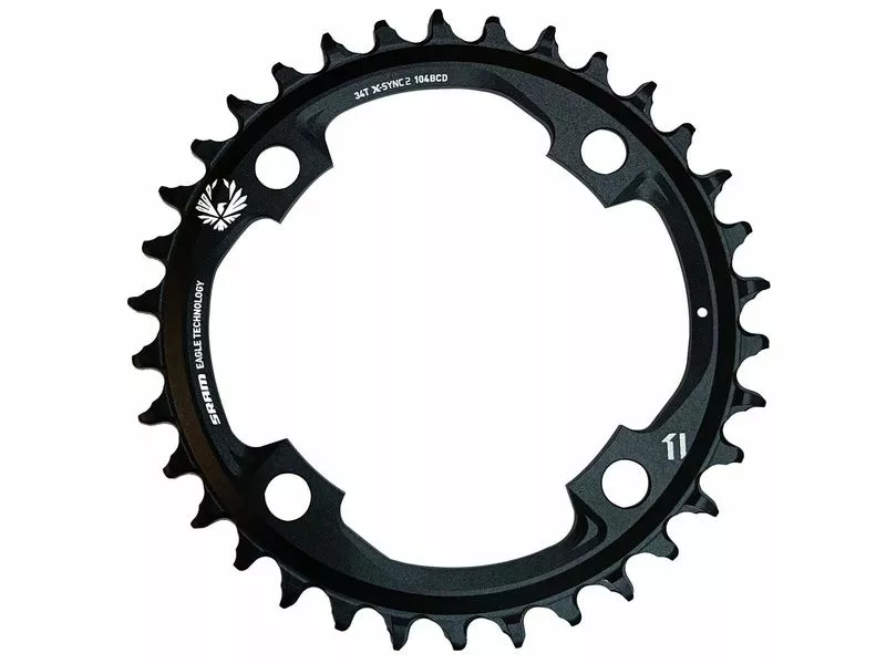 Sram Plato X-Sync 2 Eagle 104 BCD Negro