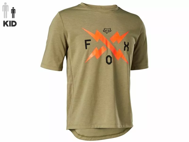 Fox Maillot Ranger Niño SS Bark 2022
