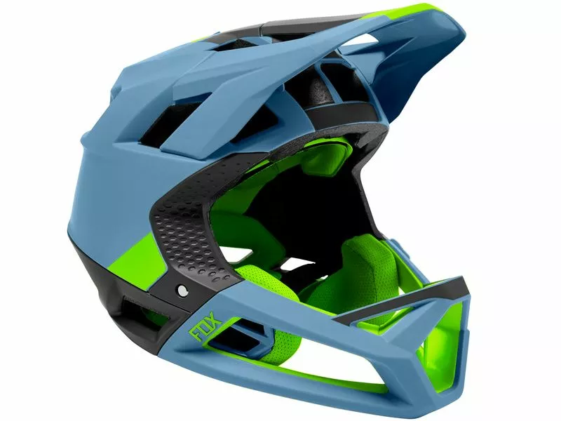 Fox Casco Proframe Blocked Dusty Azul 2022
