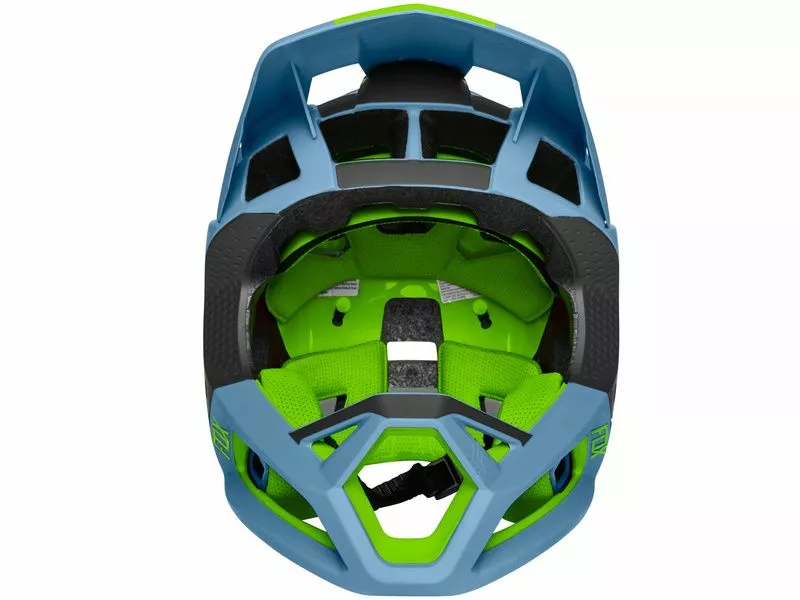 Fox Casco Proframe Blocked Dusty Azul 2022 - Imagen 3