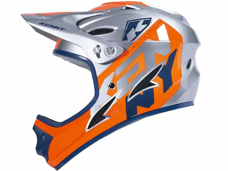 Kenny Casco Downhill Graphic Naranja 2023 - Imagen 2